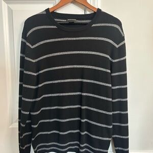 Club monaco merino wool striped sweater